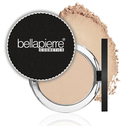 Vista 14 de Bellapierre Base mineral compacta SPF 15 – Base de maquillaje en polvo prensado, corrector, polvo de acabado y fijación, compacta para llevar