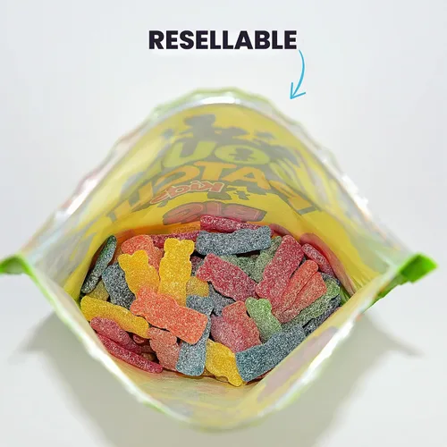 Vista 6 de SOUR PATCH KIDS - Caramelos suaves y masticables, tamaño familiar, bolsa de 1.8 libras (paquete de 2)