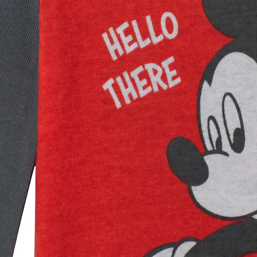Vista 2 de Disney Pijama de algodón de 4 piezas de Mickey Mouse para bebé niño