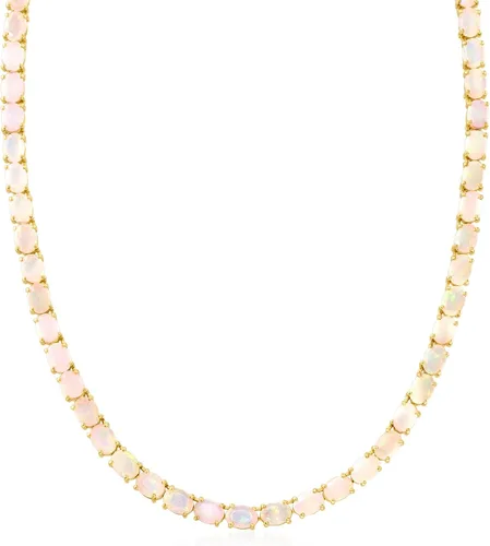 Vista 14 de Ross-Simons Gemstone Tennis Necklace in Sterling Silver