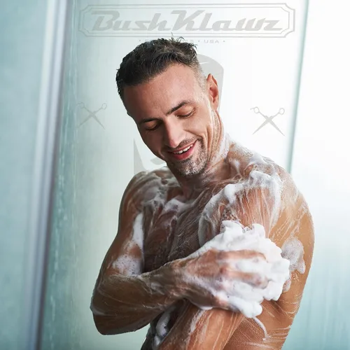 Vista 6 de BushKlawz Man Wash (13.5 oz, Active Prince) todo en uno Champú para barba y cuerpo acondicionador para barba aroma refrescante activo