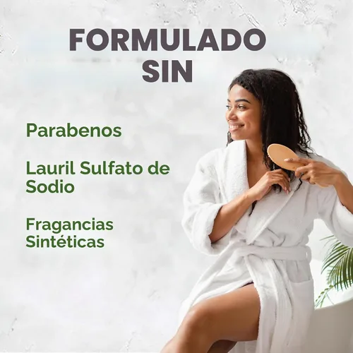 Vista 3 de Avalon Organics Acondicionador de terapia natural para caspa, 11 onzas líquidas