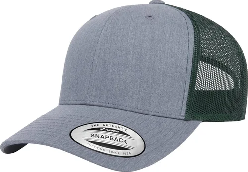 Vista 41 de Yupoong Gorra de camionero retro Multicam de Yp Classics Alpine/Blanco