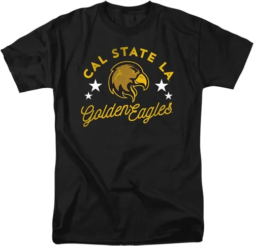 Vista 139 de Collegiate Distressed Mascot Unisex Adult T Shirt Collection 3 Universidad de Adelphi
