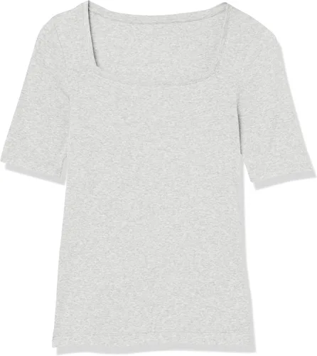 Vista 118 de Amazon Essentials - Camiseta de manga corta y cuello cuadrado para mujer