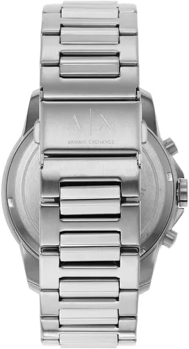 Vista 3 de Armani Exchange Reloj de vestir cronógrafo para hombre con correa de acero inoxidable o cuero