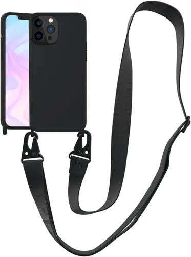 Vista 17 de Funda compatible con iPhone 8 Plus, iPhone 7 Plus/6 Plus/6S Plus con cordón, funda cruzada para iPhone con correa ajustable de silicona para iPhone