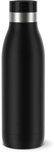 Vista 11 de TEFAL BLUDROP Botella de agua reutilizable, botella de acero inoxidable reutilizable, bebidas frías y calientes, apta para lavavajillas, a prueba