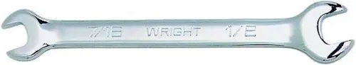 Vista 8 de Wright Tool 1320 Llave de extremo abierto de pulido completo, 9/16" x 5/8