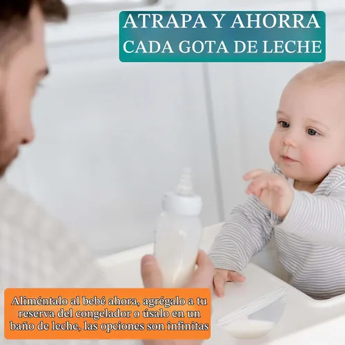 Vista 5 de Protector de pezones y colector de leche para leche materna, esenciales para la lactancia materna, con conchas de pecho, protector de pezones