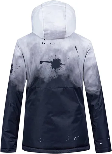 Vista 3 de Conjunto de pantalones gruesos y cálidos para mujer, para esquí, snowboard, chaqueta