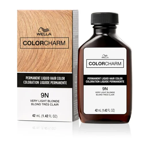 Vista 12 de WELLA Color Charm - Tinte líquido permanente para el cabello para cobertura de canas, rubio claro natural