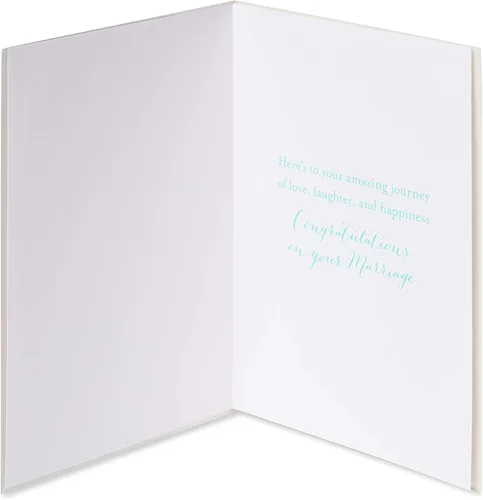 Vista 2 de Papyrus Tarjeta de boda (To Your Amazing Journey)