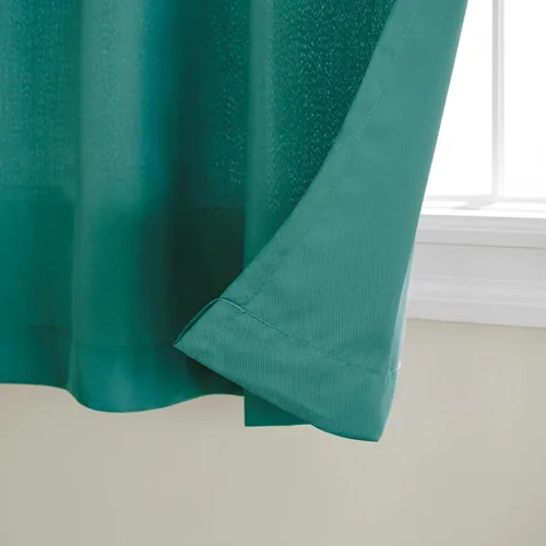 Vista 230 de TOWN & COUNTRY BASICS Cabana Cortinas Sólidas de Peso Pesado para Interiores y Exteriores, Opacidad de Filtrado de Luz con Parte Superior de Ojales