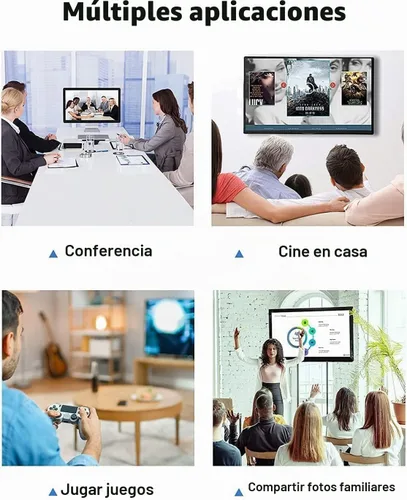 Vista 8 de Adaptador AV digital USB C a HDMI para iPhone 16 15,1080P Video y Audio Sync Convertidor de pantalla Adaptador AV con puerto de carga para iPhone