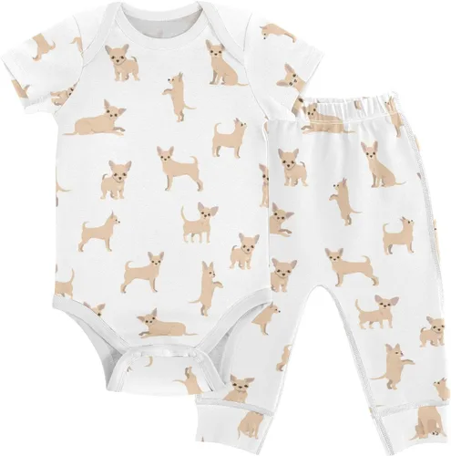 Vista 12 de vvfelixl Conjunto de mamelucos de bebé, pantalones y gnomo, hongo, manga corta, ropa de bebé para niños y niñas, 3M Multi1
