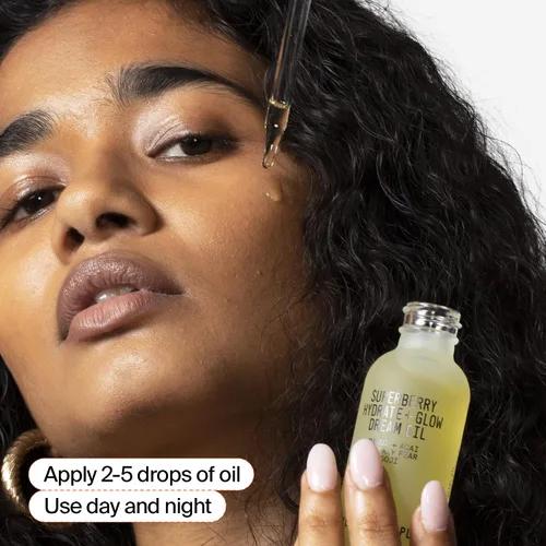 Vista 6 de Youth To The People Superberry Hydrate + Glow Dream - Aceite facial que revive la piel opaca y seca, aumenta la luminosidad, hidratante, fórmula