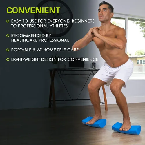 Vista 6 de ProsourceFit Flex Foam Rollers for Muscle Massage, Physical Therapy, Core & Balance Exercises Stabilization