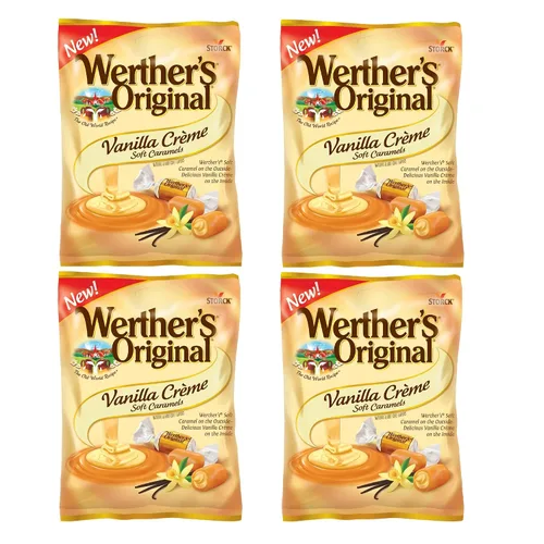Vista 45 de Werther's Original - Golosinas duras rellenas de manzana caramelizada, 5.5 oz, paquete de 2