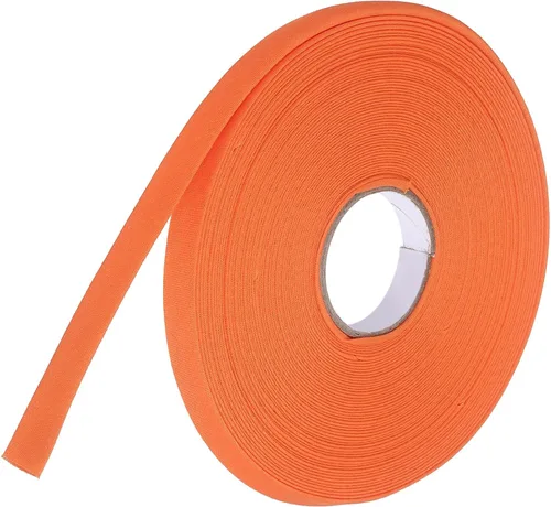 Vista 167 de MECCANIXITY Cinta al bies de doble pliegue de 1 pulgada, cinta al bies de poliéster continua a granel para coser, costura, acolchado, dobladillo