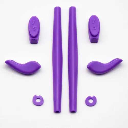 Vista 4 de BluePurple CompatibleReplacement Silicone Leg Set For Oakleys Juliet Sunglasses Rubber Kit