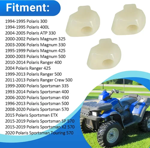 Vista 2 de Botón de embrague secundario de 3 piezas para Polaris Ranger Sportsman Magnum Big-Boss Trail-Blazer Trail-Boss reemplaza 5450873 5438123