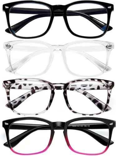 Vista 45 de hunsquer Gafas de luz azul para mujer/hombre