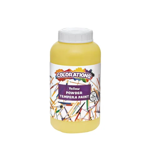 Vista 7 de Colorations® La pintura de témpera en polvo, negro, 1 libra, es una compra valiosa, diluye solo lo que necesitas, color fuerte y vibrante, no tóxico