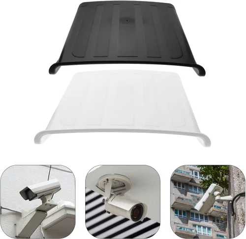 Vista 9 de Plastic Sun Shield Security Camera 2pcs Rain Cover