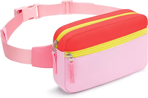 Vista 27 de Riñonera para adolescentes, bolsa para cinturón, bonita bolsa cruzada para regalo