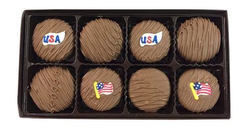 Vista 89 de Galletas Oreo bañadas en chocolate oscuro y con leche, de Philadelphia Candies