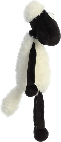 Vista 6 de Aurora® Juguetón Shaun The Sheep® Animal de peluche - Diversión sin fin - Exploración de corrales - Blanco 11 pulgadas