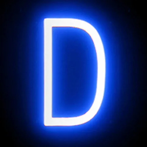 Vista 103 de SpellBrite Letra LED S Construye letreros de bricolaje que puedes cambiar con letras LED azules Componentes adicionales necesarios para iluminar
