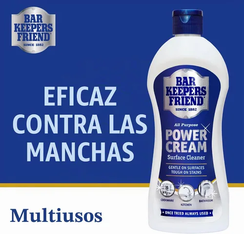 Vista 2 de Bar Keepers Friend Crema eléctrica multiusos 11.8 fl oz