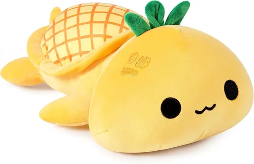 Vista 13 de Onsoyours Peluche de dragón gordito, adorable almohada de felpa suave para abrazar, lindo juguete de peluche Kawaii para niños