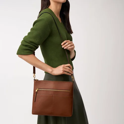 Vista 15 de Fossil - Fiona cartera cruzada pequeña para mujer, bolsa de mano