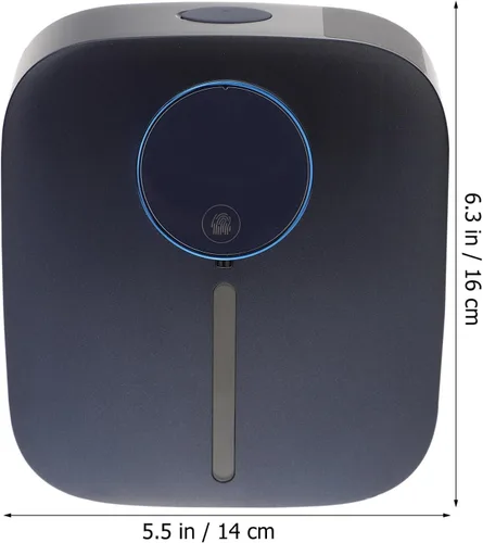 Vista 6 de Dispensador automático de jabón para manos, dispensador de jabón de manos espumoso sin contacto, contenedor de jabón para manos, para baño, cocina