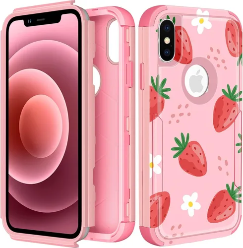 Vista 140 de Funda para iPhone SE 2020/2022/3ª generación, para iPhone 8/7, funda protectora resistente con diseño de flor linda para mujeres, hombres, niñas