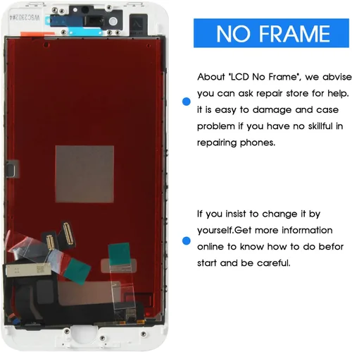 Vista 3 de Para iPhone SE 2022 Reemplazo de pantalla blanca, para iPhone SE 3 Pantalla LCD táctil Digitalizador Reemplazo de montaje completo digitalizador