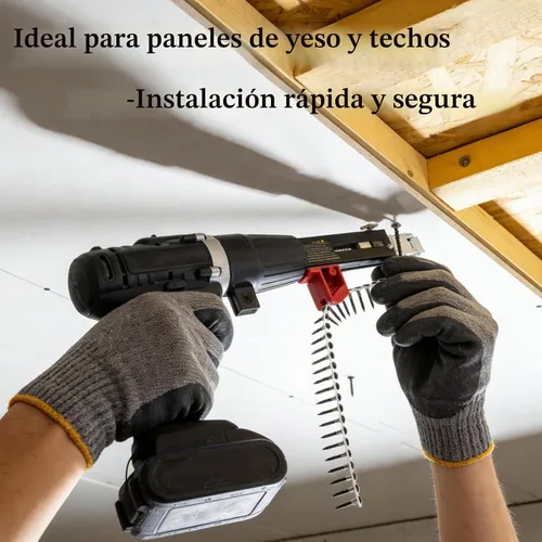 Vista 6 de AUNMAS Pistolas de tornillo de alimentación automática, Pistolas de tornillo ensartadas, Pistolas de clavos en cadena, Equipo automático