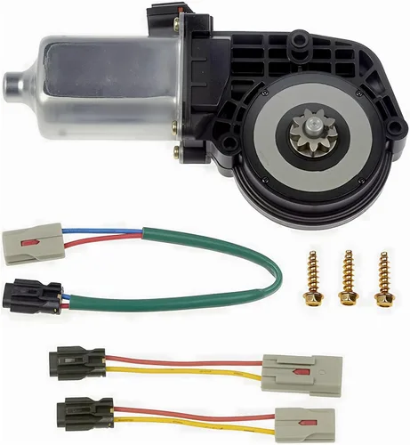 Vista 8 de Motor de elevación de ventana eléctrica de repuesto izquierdo para Ford Expedition 1997-2002, Ford F-150 1997-2004, Ford F-250 1997-1999, Lincoln