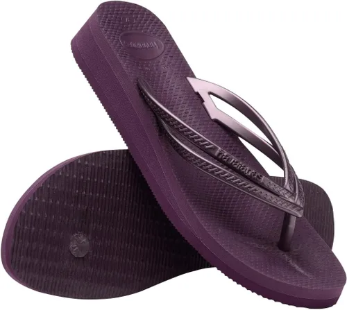 Vista 5 de Havaianas Sandalias de cuña para mujer gris acerogris acero