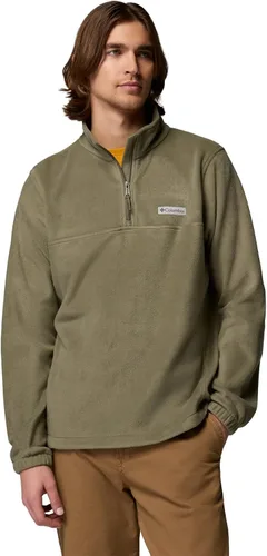 Vista 14 de Columbia Steens Mountain - Chaqueta de forro polar con cremallera media para hombre Negro
