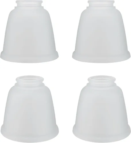 Vista 14 de Aspen Creative 23030-4 Pantalla de Vidrio para Ventilador de Techo Transicional de Alabastro en Forma de Campana con Accesorio de 2-1/8", 4-3/4