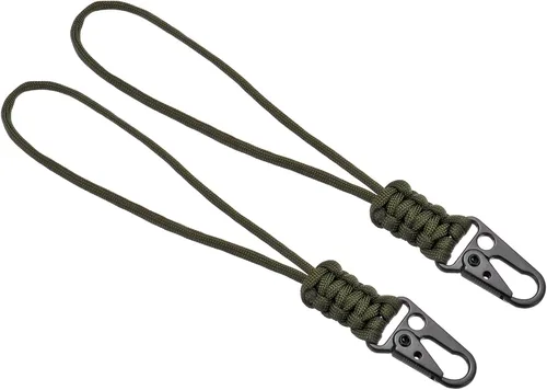 Vista 6 de PATIKIL Cordón de muñeca con clip de eslinga, llavero de cordón de insignia, cierre de metal
