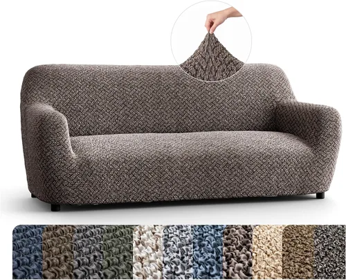 Vista 19 de PAULATO BY GA.I.CO. Funda para silla – Funda elástica para sillón – Funda de sillón para mascotas y niños – Fundas suaves para silla – Protector