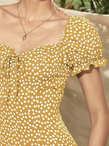 Vista 5 de Minivestido casual de mujer para primavera y verano