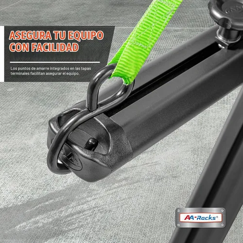 Vista 4 de Modelo APX25-Lite Soporte de Escalera de Aluminio Extensible para Camión Soporte de Escalera Ajustable para Camioneta (No Requiere Perforación)