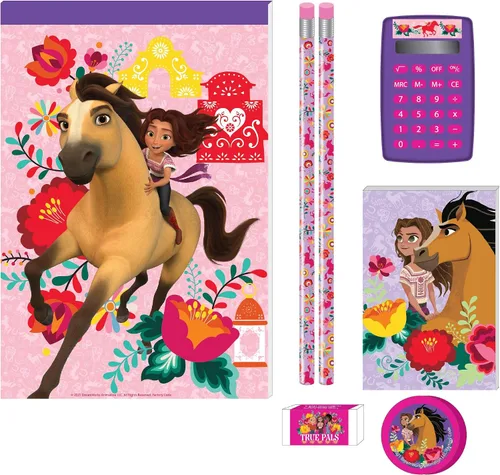 Vista 2 de Spirit Kids Calculator - Juego de 7 piezas para el regreso a la escuela