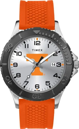 Vista 11 de Timex Tribute Men's Collegiate Gamer 42mm Watch – Georgia Bulldogs with Black Silicone Strap